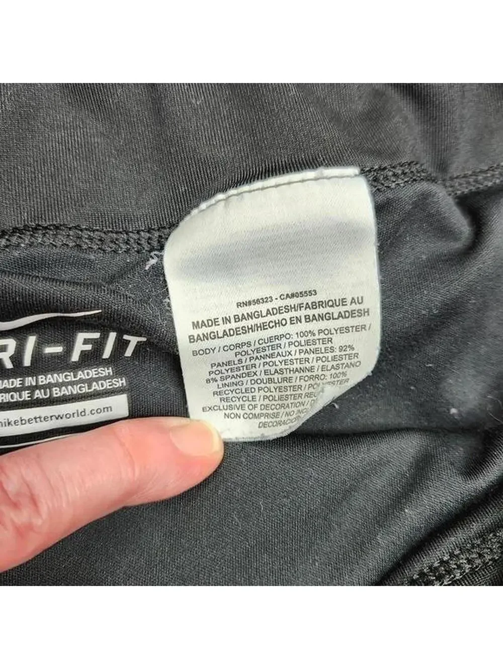 Nike Women's Black Activewear Shorts - Comfortable & Stretchy - XL